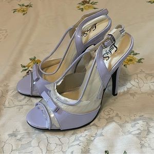 Fetish Heels Color Purple Size 10 Lady Studio brand